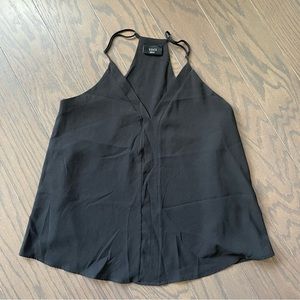 Vici Collection Black V Top - Never worn!! Small
